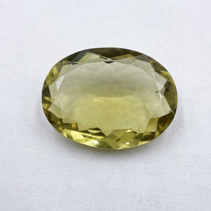 Natural Lemon Quartz Oval Cut Loose Gemstone 30*40 MM 102 CT