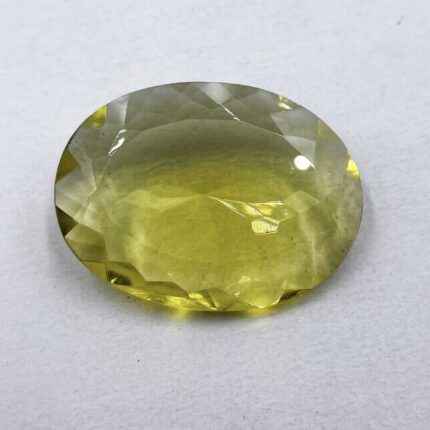 Natural Lemon Quartz Oval Cut Loose Gemstone 30*40 MM 71 CT