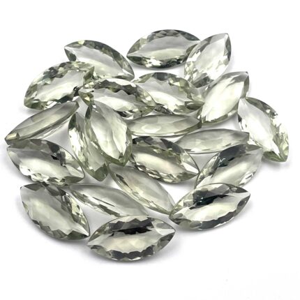 Natural Green Amethyst Marquise Cut Loose Gemstone Lot 10 Pcs 12*24 MM 109 CT