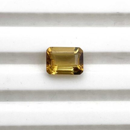Natural Citrine Octagon Cut Loose Gemstone Lot 6*8 MM 1.3 CT