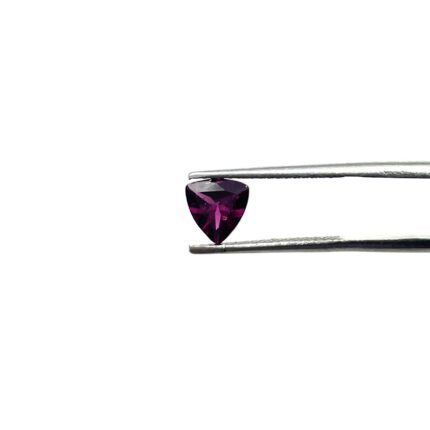 Natural Rhodolite Garnet Trillion Cut Loose Gemstone 6 MM .90 CT