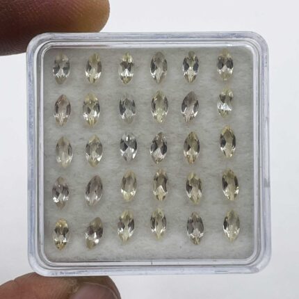 Natural Imperial Topaz Marquise Cut Loose Gemstone Lot 32 Pcs 2.5*5 MM 5 CT