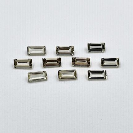Natural Imperial Topaz Baguette Cut Loose Gemstone Lot 13 Pcs 3*6 MM 5 CT