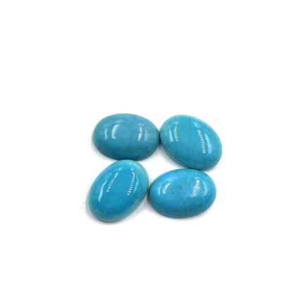 Natural Sleeping Beauty Turquoise Oval Gemstone Cabochon 13*18 MM 10 CT