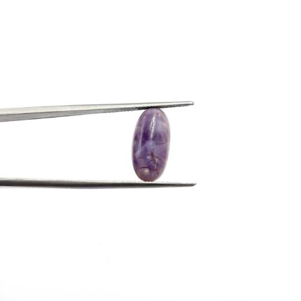 Natural Purple Opal Oval Cabochon Loose Stone Lot 1 Pcs 8*16 MM 4.45 CT