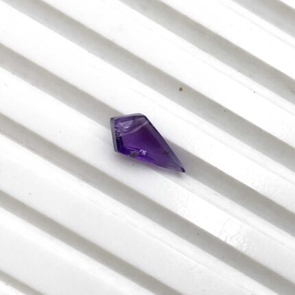 Natural African Amethyst Kite Cut Loose Gemstone 6*12 MM 1.5 CT