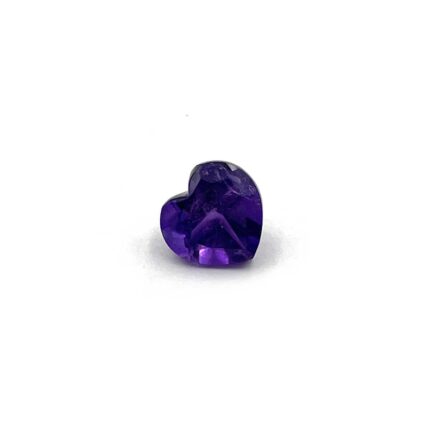 Natural African Amethyst Heart Cut Loose Gemstone 7.5 MM 1.6 CT