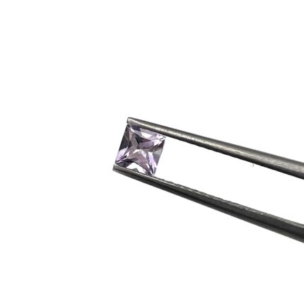 Natural Pink Amethyst Square Cut Loose Gemstone 4 MM 0.3 CT