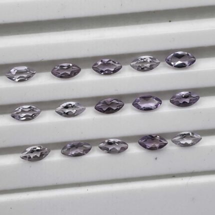 Natural Pink Amethyst Marquise Cut Loose Gemstone Lot 35 Pcs 3*6 MM 7.8 CT