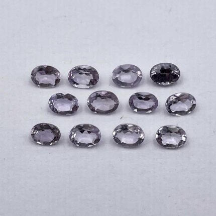 Natural Pink Amethyst Oval Cut Loose Gemstone Lot 28 Pcs 3*4 MM 4 CT
