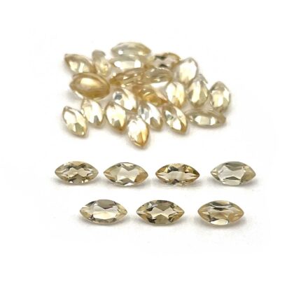 Natural Citrine Marquise Cut Loose Gemstone Lot 29 Pcs 2.5*5 MM 3 CT