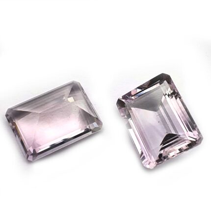 Natural Lavender Amethyst Octagon Cut Gemstone Lot 7Pcs 15*20 MM 150CT( Approx.)