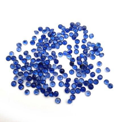 Natural Kyanite Round Cut Loose Gemstone Lot Blue Kyanite 38 Pcs 3.50 MM 9 CT