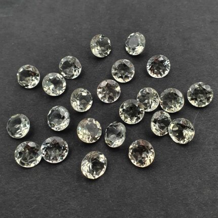 Natural Green Amethyst Round  Cut Loose Gemstone Lot 23 Pcs 11 MM 100 CT