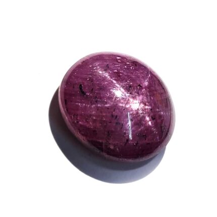 Natural Ruby Star Oval Cabochon Loose Stone Lot 1 Pcs 15*17 MM 24 CT