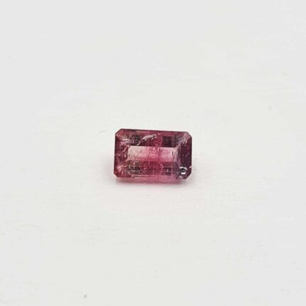 Natural Pink Tourmaline Octagon Cut Loose Gemstone 4*6.5 MM 0.78 CT
